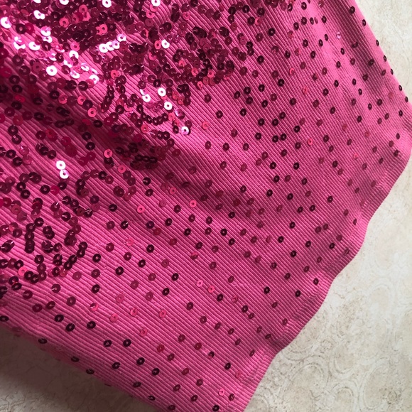 Pink Sequins Tanktop - Picture 3 of 6